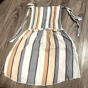 Tube top summer dress